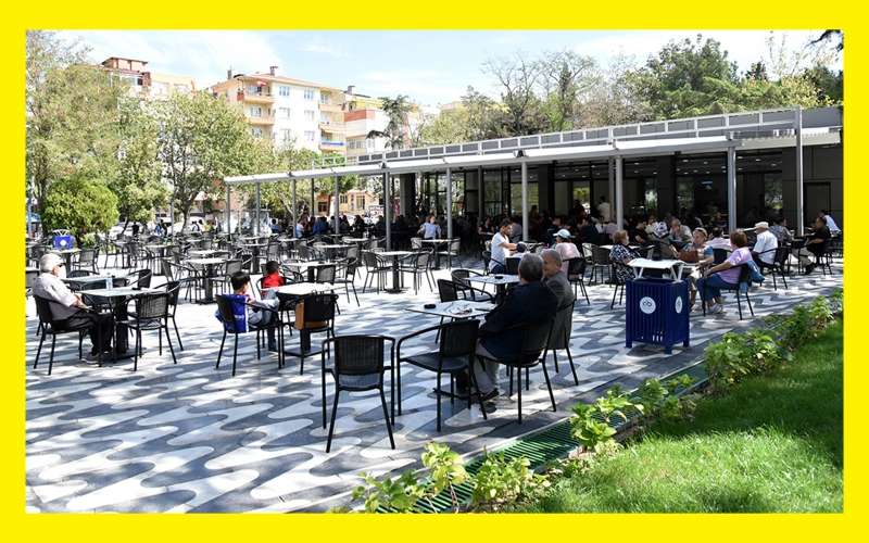 Atatürk Parkı ve Park Kafe, Yenilenen Yüzüyle Hizmete Girdi