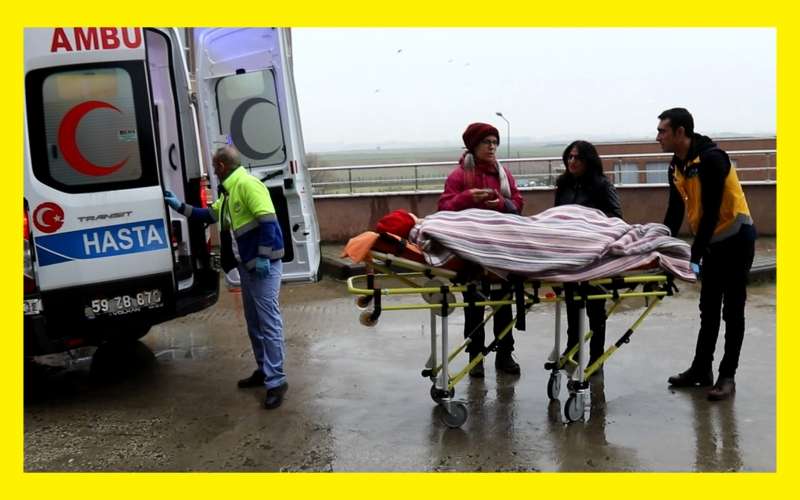 Ergene'deki Hasta Nakil Ambulansı, 720 Sefer Yaptı