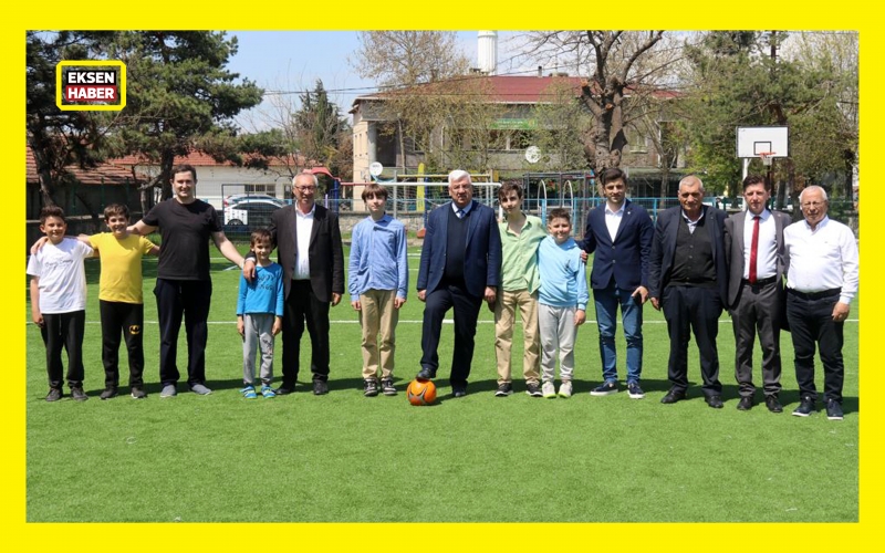 Ergene Karamehmet İlkokulu, Futbol Sahasına Kavuştu