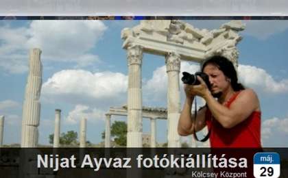 Nijat Ayvaz, Macaristan'ın Debrecen Şehrinde Fotoğraf Sergisi Açtı